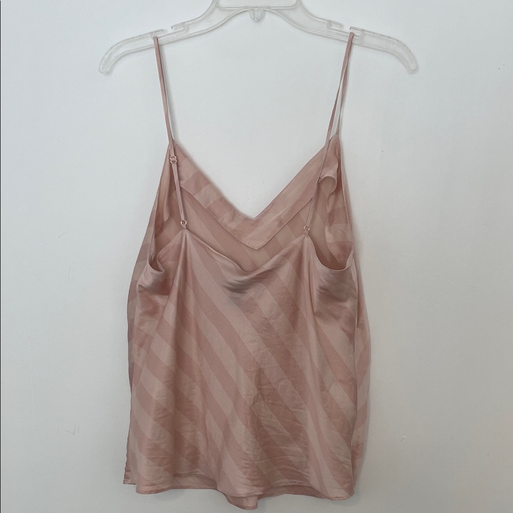 Victoria's Secret Silk Pink Striped Camisole size Large - Picture 5 of 5